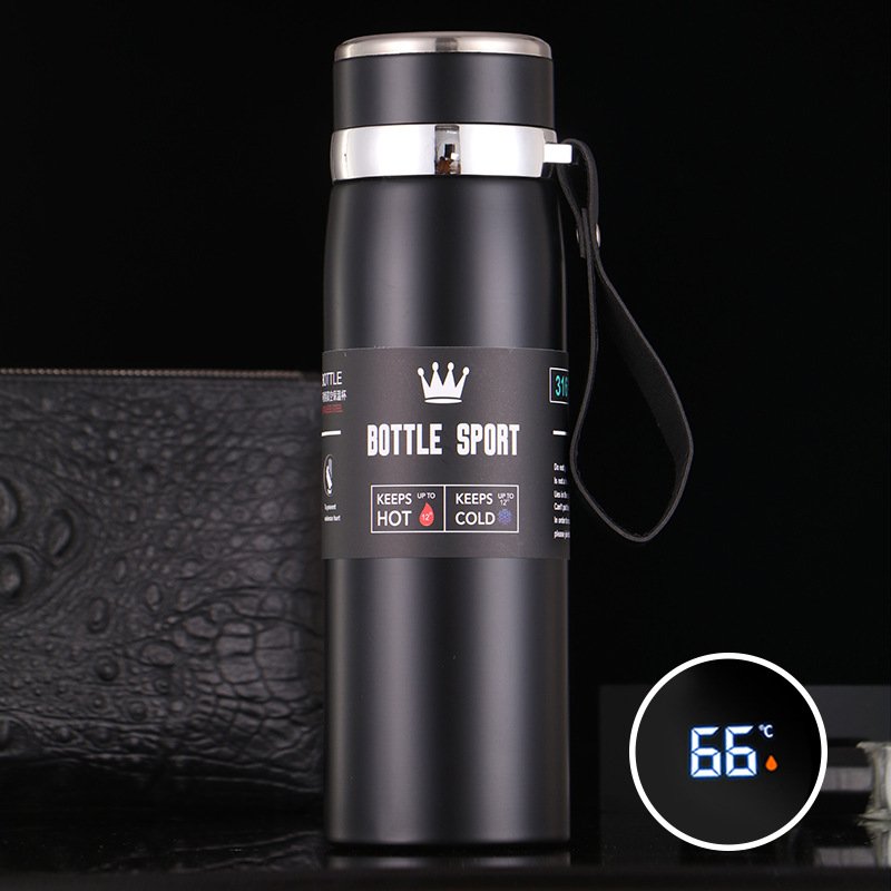 OEM Factory 500ml Double Wall Smart Water Bottle Sustainable Vacuum Flasks & Thermoses Insulated Water bottle
