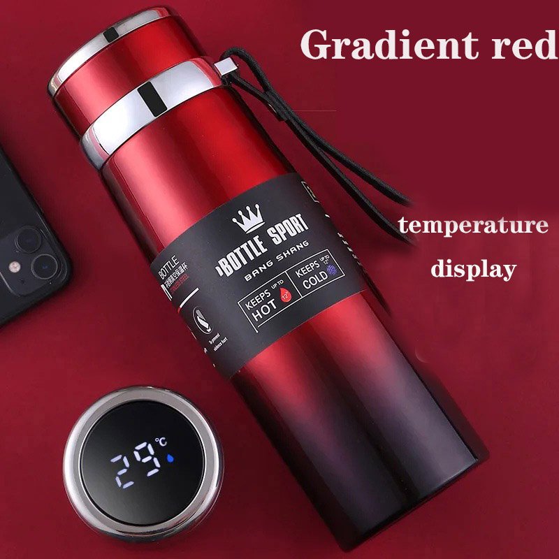 OEM Factory 500ml Double Wall Smart Water Bottle Sustainable Vacuum Flasks & Thermoses Insulated Water bottle