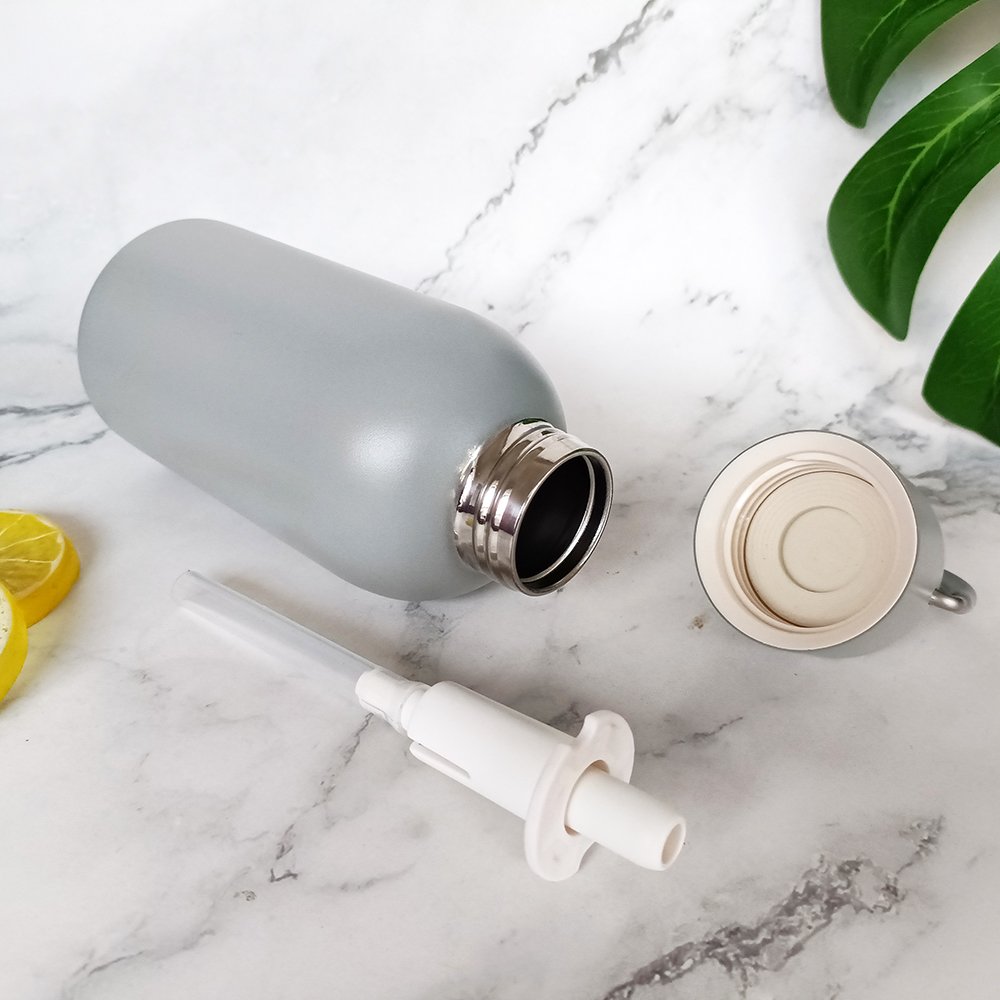 Custom Logo Water Bottle 350ml 500ml 750ml 1000ml Small Mouth Factory Sports Stainless Steel Vacuum Cup Insulated Drink Bottle