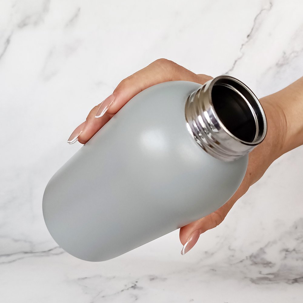 Custom Logo Water Bottle 350ml 500ml 750ml 1000ml Small Mouth Factory Sports Stainless Steel Vacuum Cup Insulated Drink Bottle