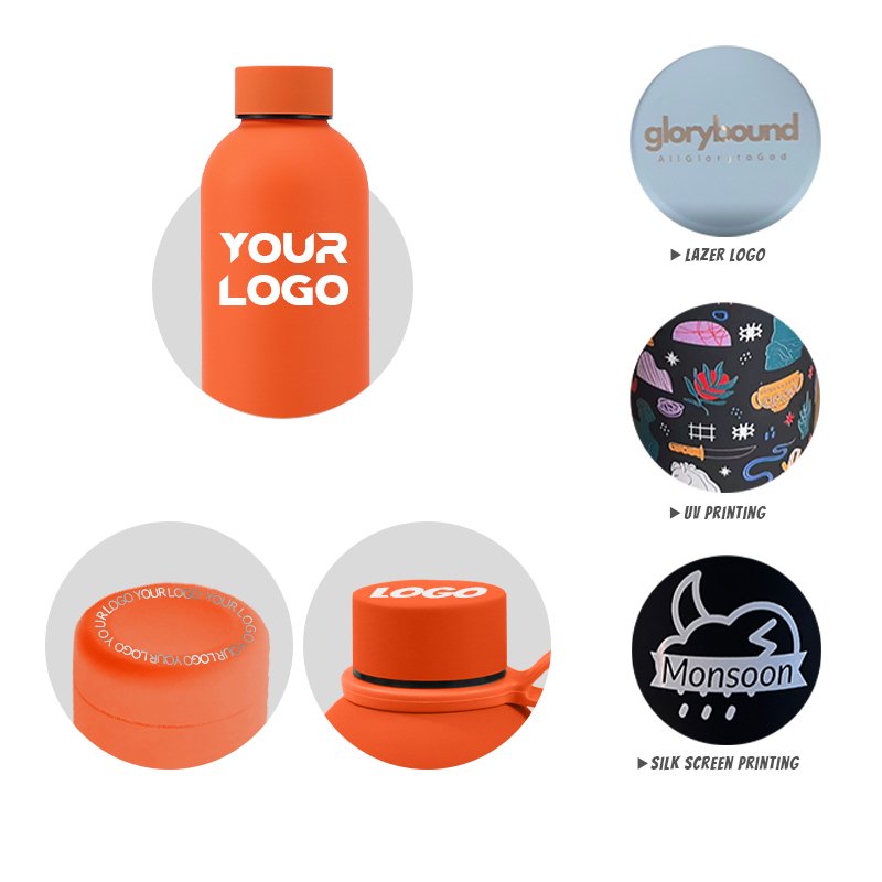 Custom Logo 500/750/1000ml Thermal Vacuum Gym Sports Water Bottle Double Wall Insulated Drink Fashion Hot Cold Water Bottle