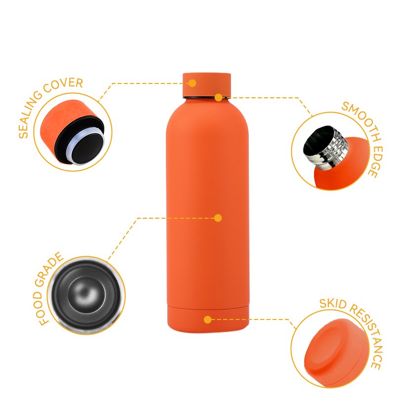 Custom Logo 500/750/1000ml Thermal Vacuum Gym Sports Water Bottle Double Wall Insulated Drink Fashion Hot Cold Water Bottle
