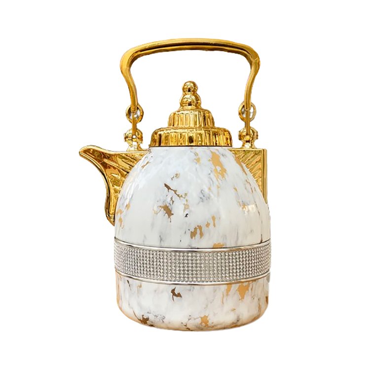 Classic Full Middle East Tea Flask Vacuum Flask Thermos Jug Arabic Tea Coffee Pot Dallah