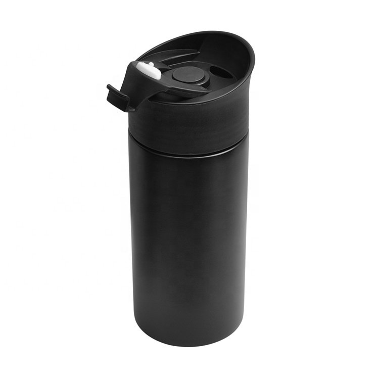 Hot Sale Travel French Press Double Wall Coffee Tea Mug Keep Warm Flask with Camping Portable Travel Mug Coffee Maker