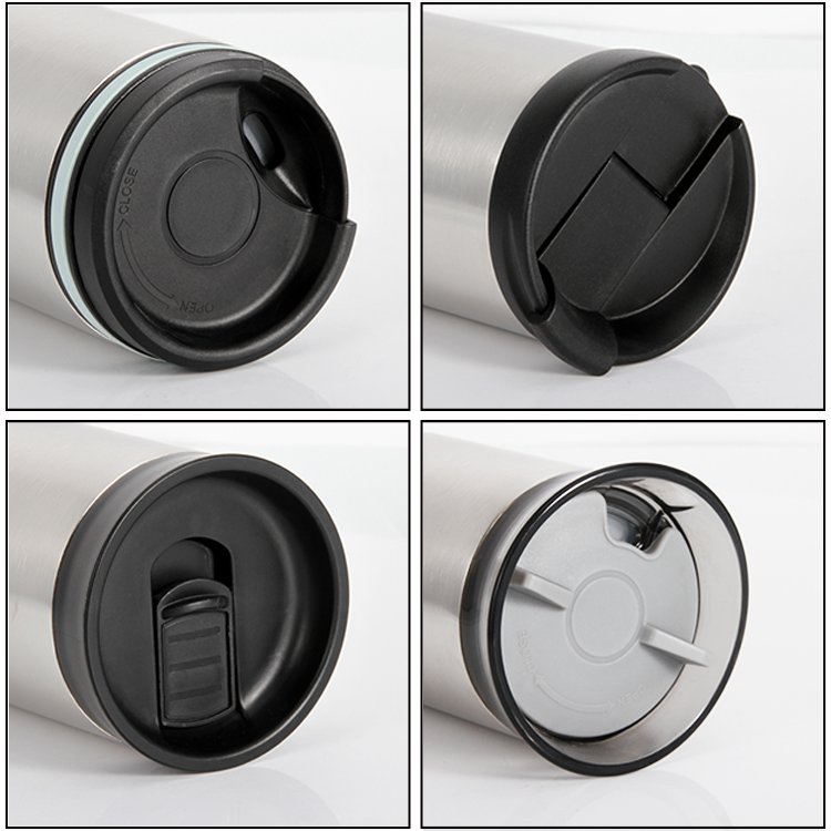 Hot Sell 350ml 500ml Insulated Water Tumbler Cups Stainless Steel Coffee Mug With 4 Types Of Lid