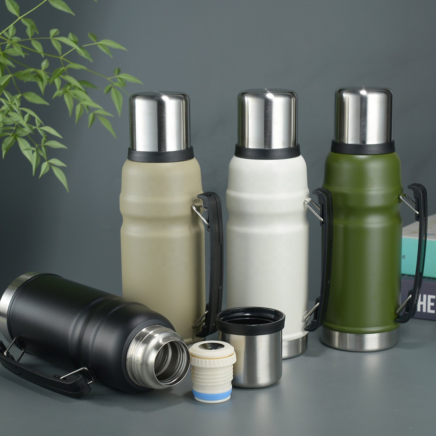 Customized Double Walled Stainless Steel Flasks Vacuum Insulated Water Bottle Thermos Yerba