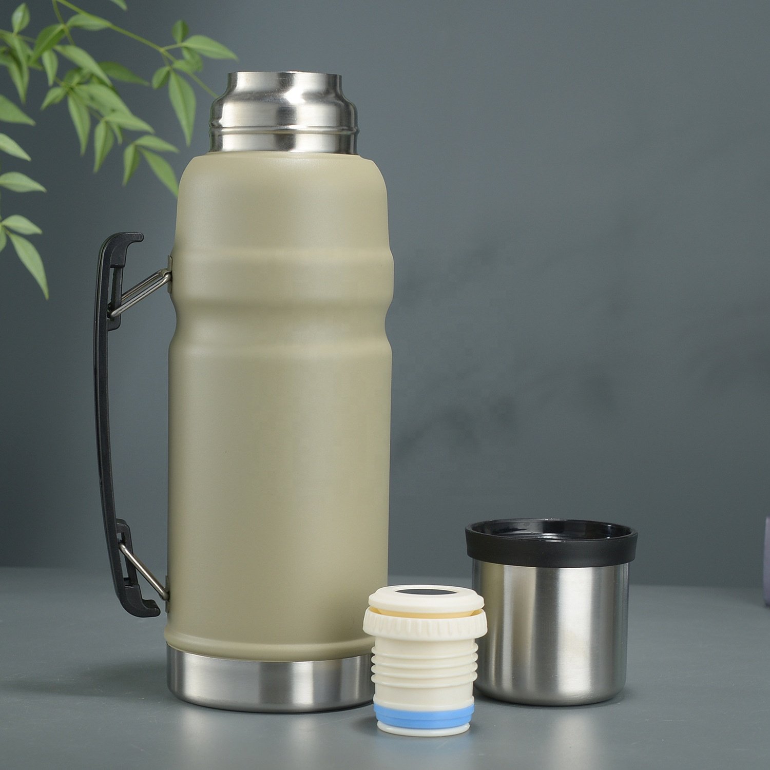 Customized Double Walled Stainless Steel Flasks Vacuum Insulated Water Bottle Thermos Yerba