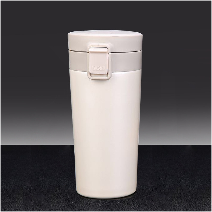 Bounce Cup Vacuum Mug With Bounce Cover 304 Stainless Steel Straight Insulation Cup Business coffee mug