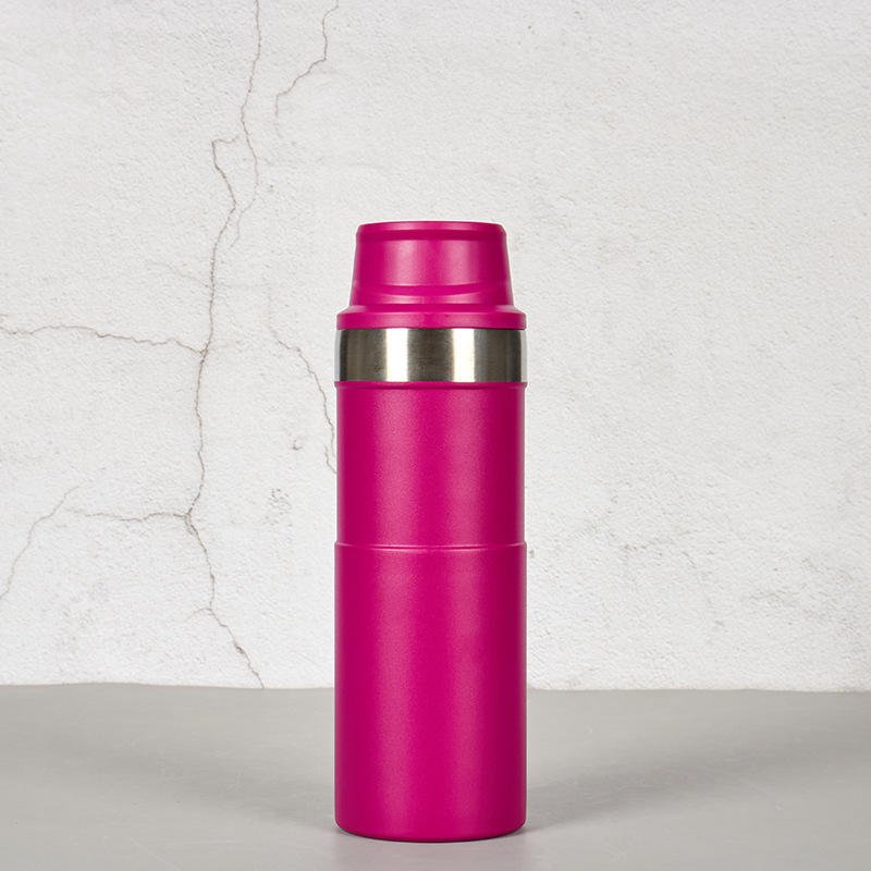 Custom Logo 500ml Double-wall Stainless Steel Insulated Tumbler Sports Insulated Vacuum Flask Drinking Bottle