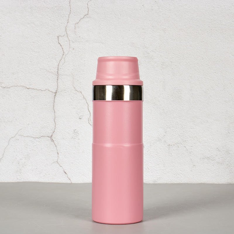 Custom Logo 500ml Double-wall Stainless Steel Insulated Tumbler Sports Insulated Vacuum Flask Drinking Bottle