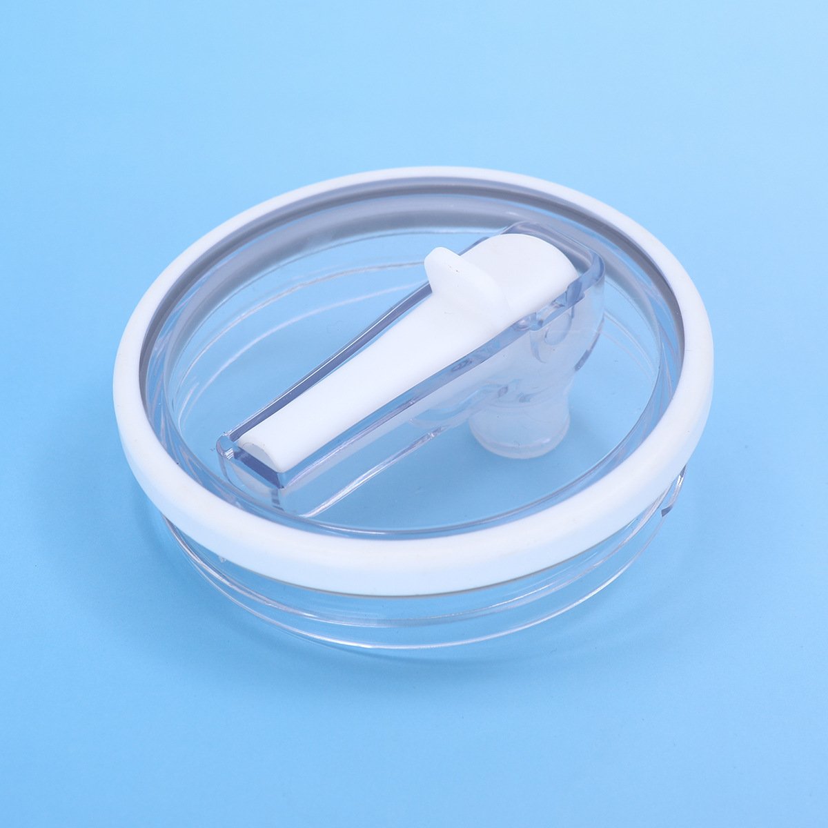 BPA Free 40oz Mug Replaceable Tumbler Flip Plastic Straw Lid Spill Proof Anti-overflow Leakage Prevention Thermos Reusable Cover