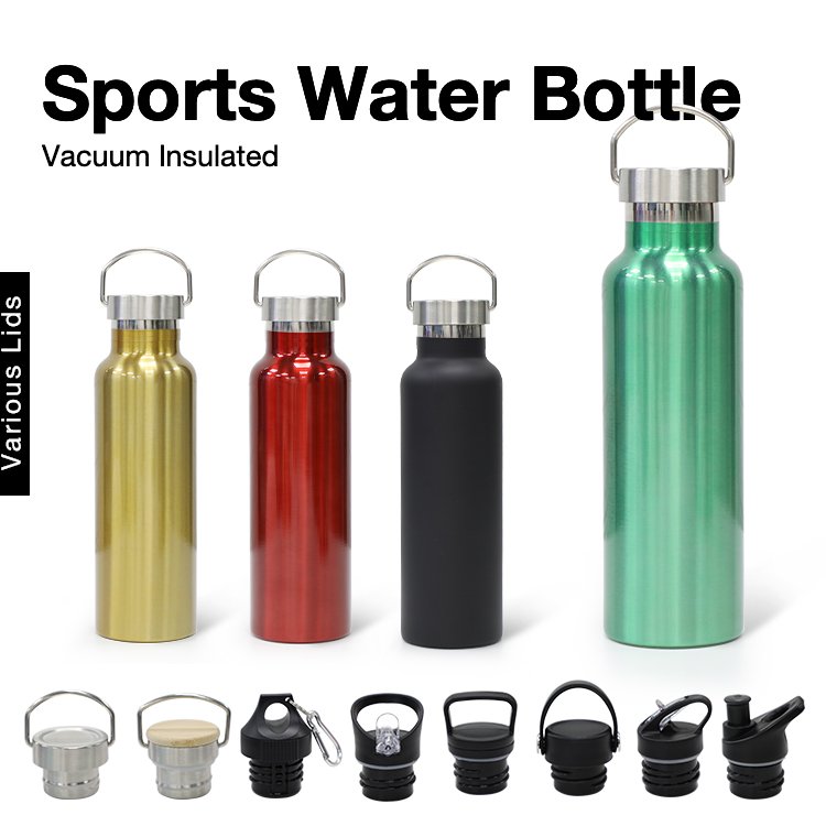 Factory Eco Friendly Wholesale Water Bottle & Wide Mouth Lids (16oz 24oz 32oz 40oz) - Stainless Steel Sublimation Water Bottles