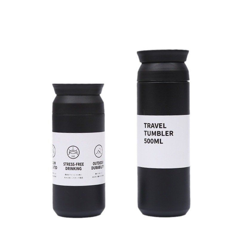 laser engraved insulated coffee mug Japan style sport tumbler powder coated travel mug 350ml/500ml custom logo
