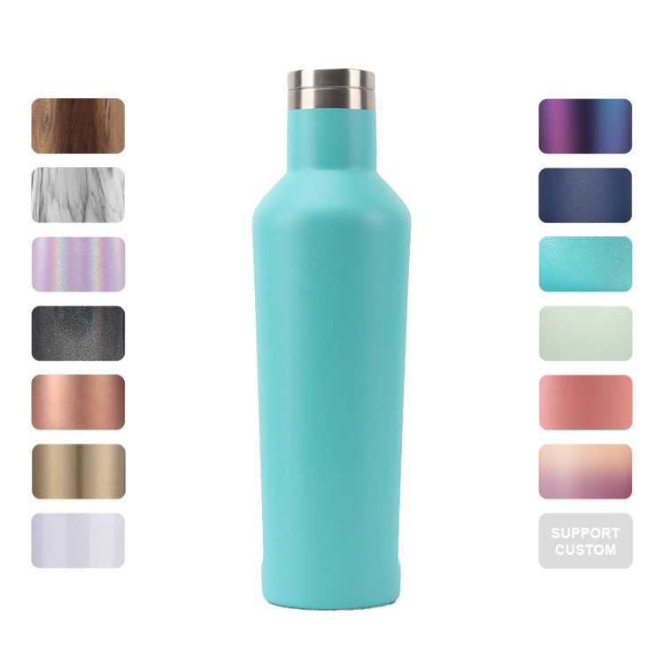 Custom Logo 500 ml Insulated Thermo Outdoor Sports Stainless Steel Thermo Vacuum Sealed Bottle Travel Thermo Flask