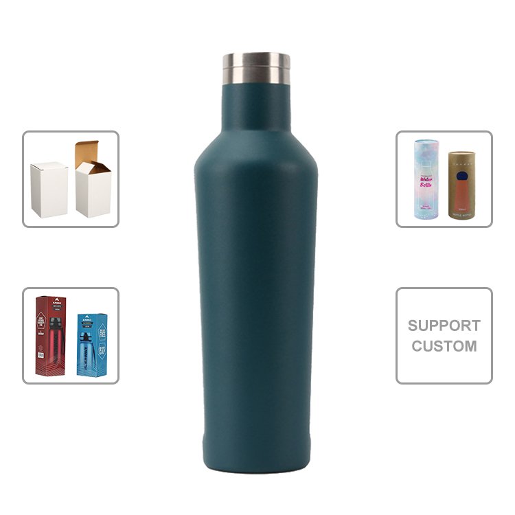Custom Logo 500 ml Insulated Thermo Outdoor Sports Stainless Steel Thermo Vacuum Sealed Bottle Travel Thermo Flask