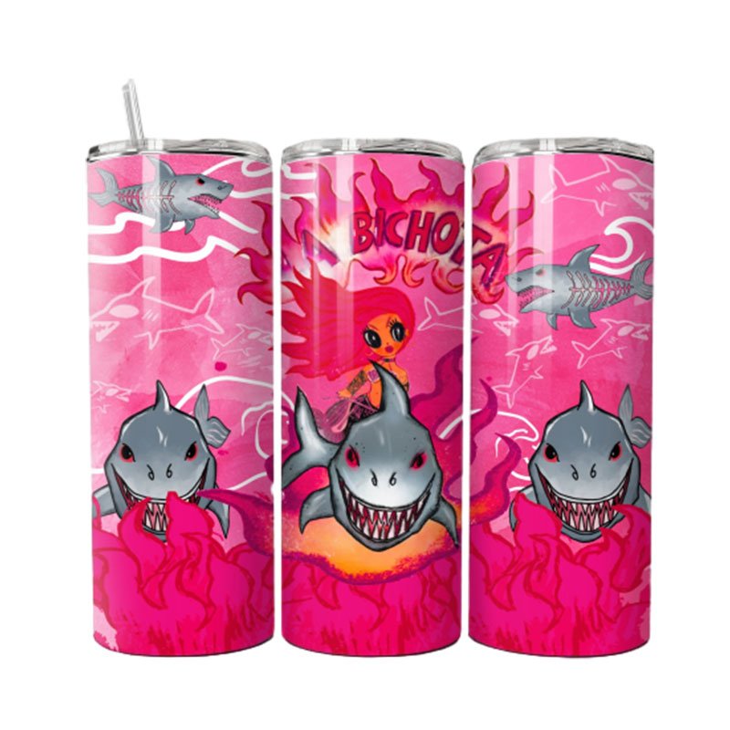 Newest Karol G La Bichota Tumbler Customized 20 30 40 oz Stainless Steel Cups Outdoor Travel Portable Insulated Mugs