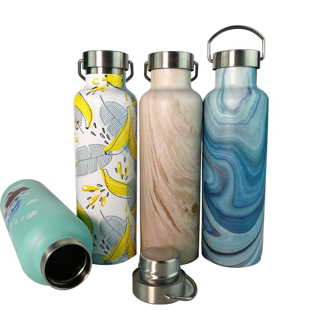Outdoor cycling stainless steel kids sport water bottle