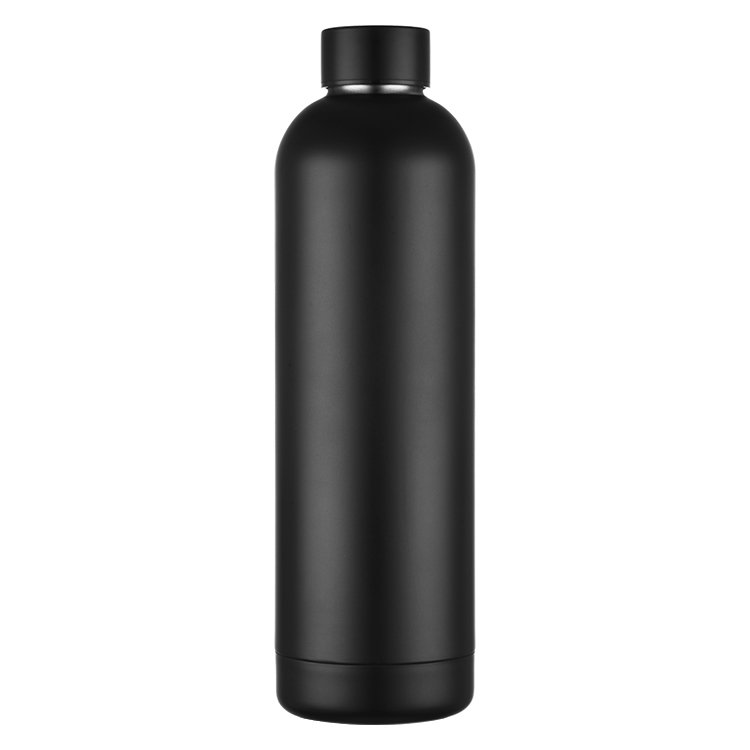 SENHUA custom thermal stainless mineral infuser 1 litre bling spray gym rubber painting water bottle with handle