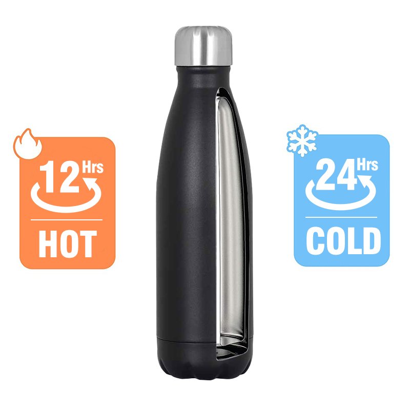 Cheap Hot Sale Top Quality Square Cap Insulation Sport Cola Shape Stainless Steel Travel Water Bottle