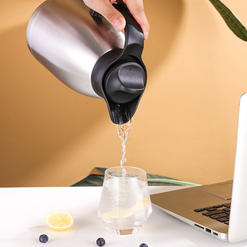 Vacuum Coffee Pot Thermos Tea Coffee Pot Stainless Steel Factory Supply 2L Vacuum Flasks & Thermoses Vacuum Insulated Large