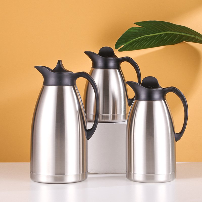 Vacuum Coffee Pot Thermos Tea Coffee Pot Stainless Steel Factory Supply 2L Vacuum Flasks & Thermoses Vacuum Insulated Large
