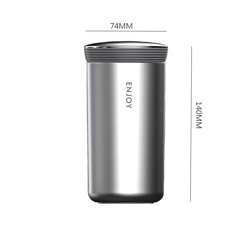 Creative Food Grade Coffee Cup Mug Stainless Steel Travel Mug Thermos Vacuum Flask Water Bottle