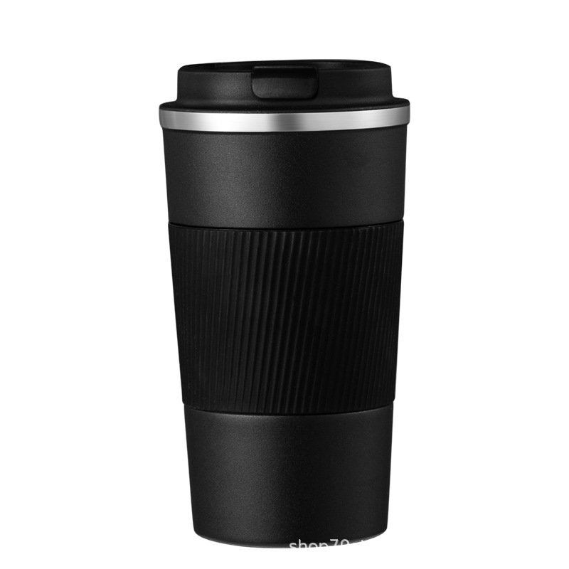 Wholesale stainless steel water bottle Travel coffee cup Silicone sleeve bottle water with lid,water bottle mug supplier tumbler