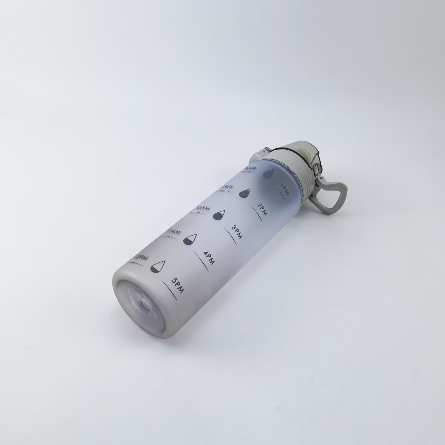 Bpa free plastic Fitness Travel flip lid drinkware SPORT WATER BOTTLE with rope and straw
