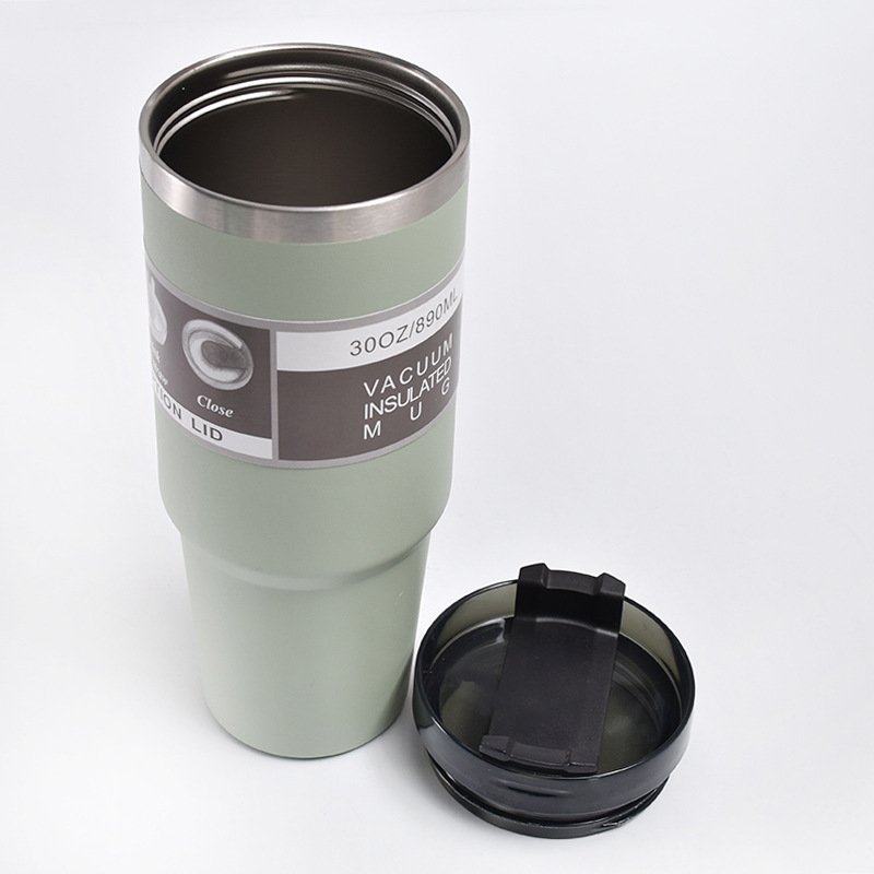 Wholesale Custom Double Wall Stainless Steel 30oz 20oz Tumbler Insulated Car Cup Travel Beer Water Coffee Mug With Straw