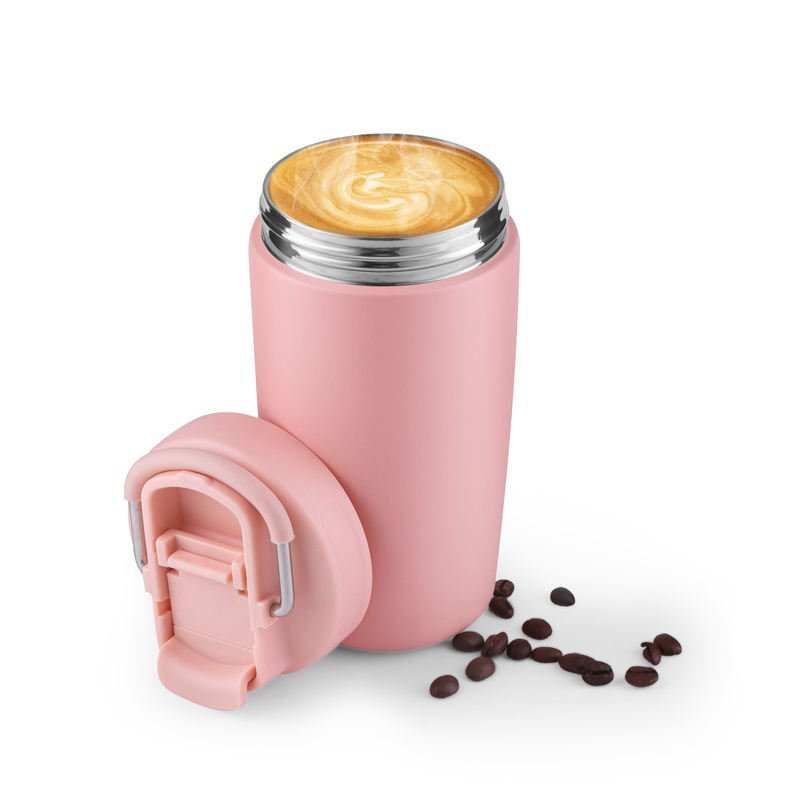 Odm Custom Logo Laser Engraved 350ml Stainless Steel Vacuum Insulated Coffee Cup Tumbler With Handle Hydroflask Water Bottle