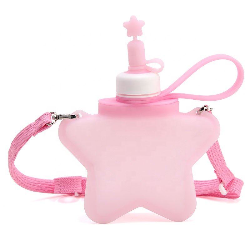 BPA Free Collapsible Foldable Silicone Travel Sport Water Bottle Hand Warmer Water Bottle Silicone Wasserkocher