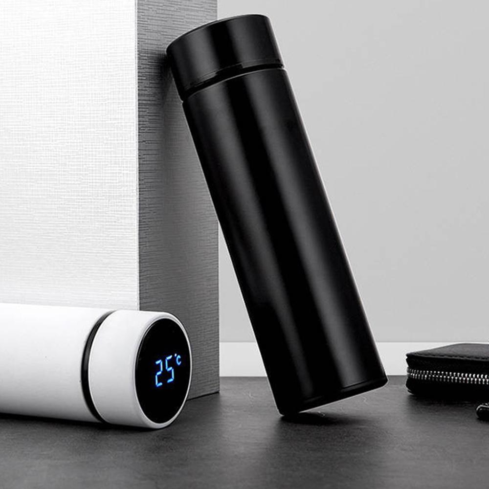 Stainless Steel Termo Digital Tumbler Mugs Insulated Temperature Flask Smart Led Thermo water bottle With Temperature Display