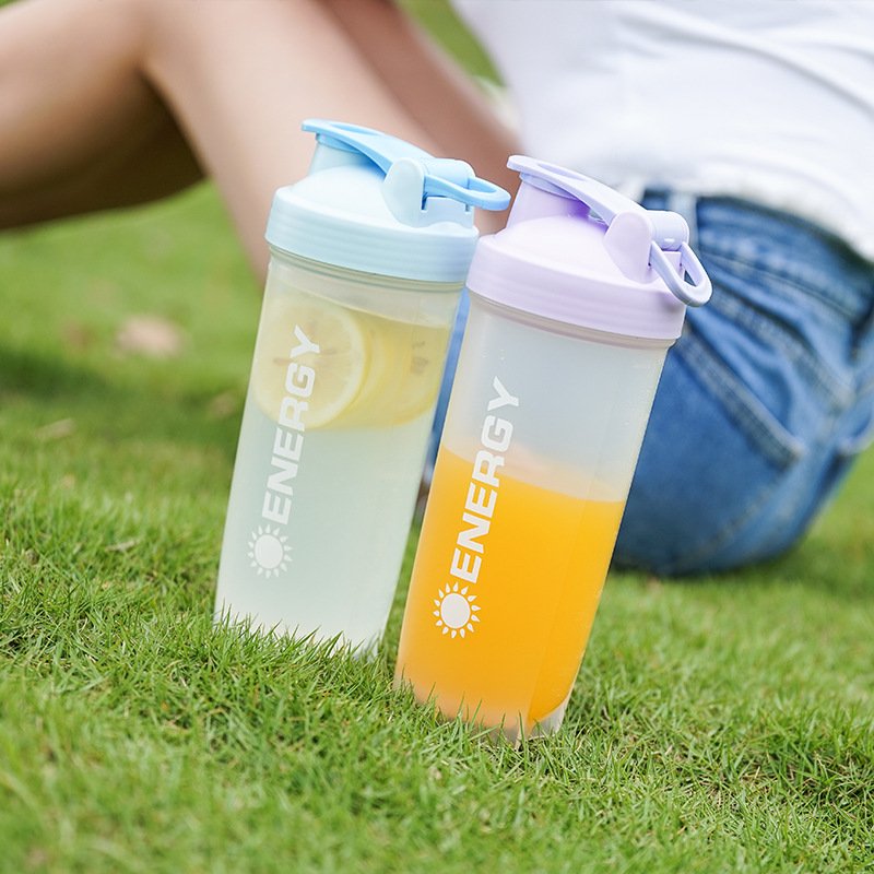 Wholesale Shaker Cup Personalized Custom Logo Protein Sport Plastic Cup Shaker Bottle