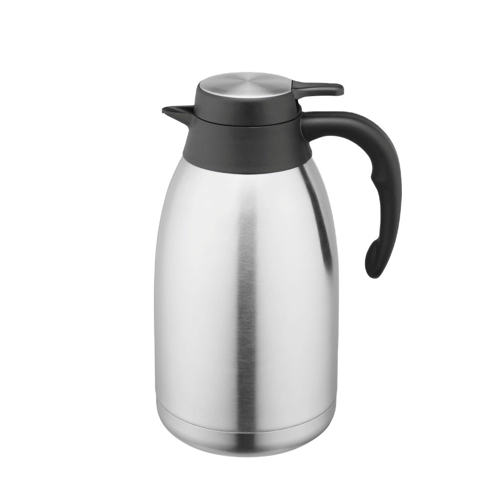 Factory Wholesale Heavy-duty insulated stainless steel vacuum jug 1L 1.5L 2L durable vacuum pot for home restaurant and hotel