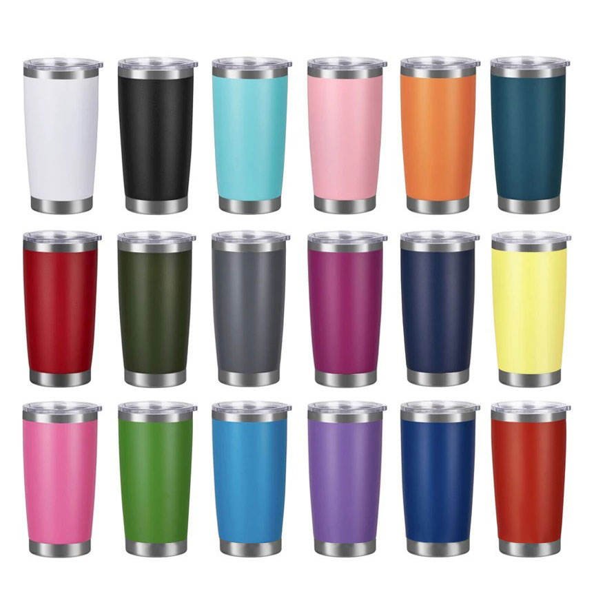FX Factory Hot Sale 20oz Home Office Insulated Custom Logo Vacuum Metal 304 Stainless Steel Coffee Mug Travel Cups