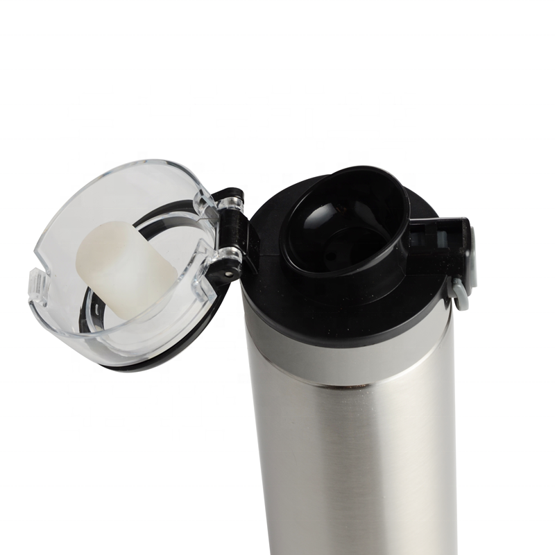 2022 top seller wholesale press button 400ml Double Wall insulated Stainless Steel Water Bottle vacuum insulated bottle