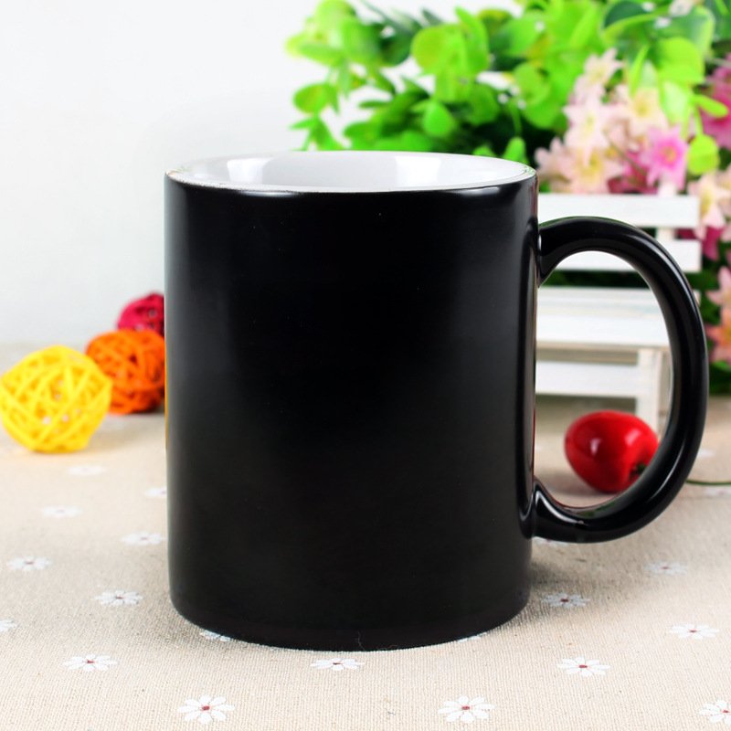 11 oz Gift Box Modern Custom Print Printed Logo Ceramic Hot Coffee Water Sublimation Heat Sensitive Color Changing Magic Mug Cup