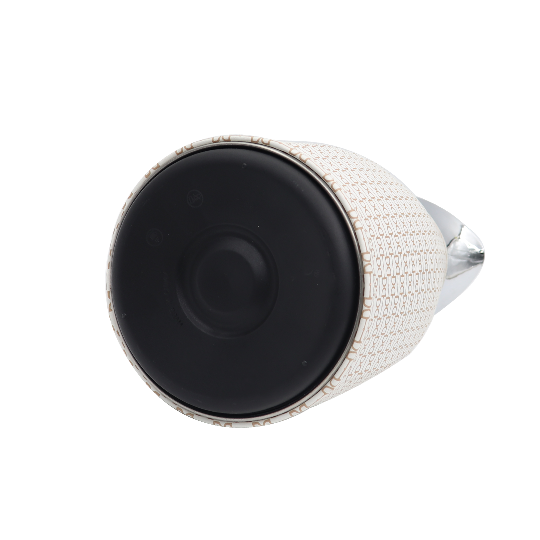 Custom Leather Wrapping Stainless Steel Vacuum Flask Pot Double Wall Glass Refill Thermal Pitcher For Coffee And Tea