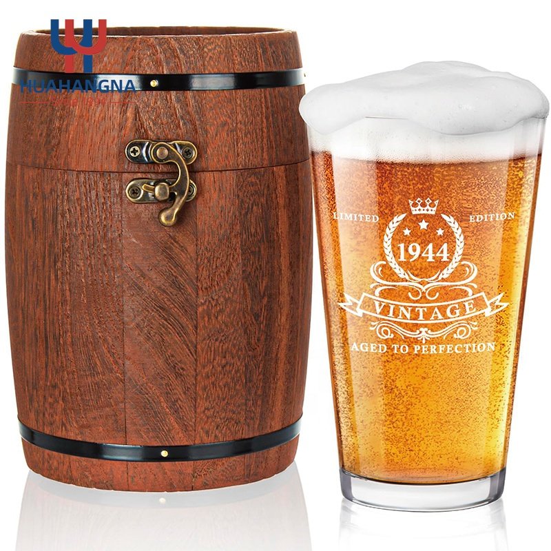 Wholesale Juice Water Drinking Glass Cup 16oz Sublimation Frosted Clear Custom Logo Craft Beer Pint Glass for Bar Party
