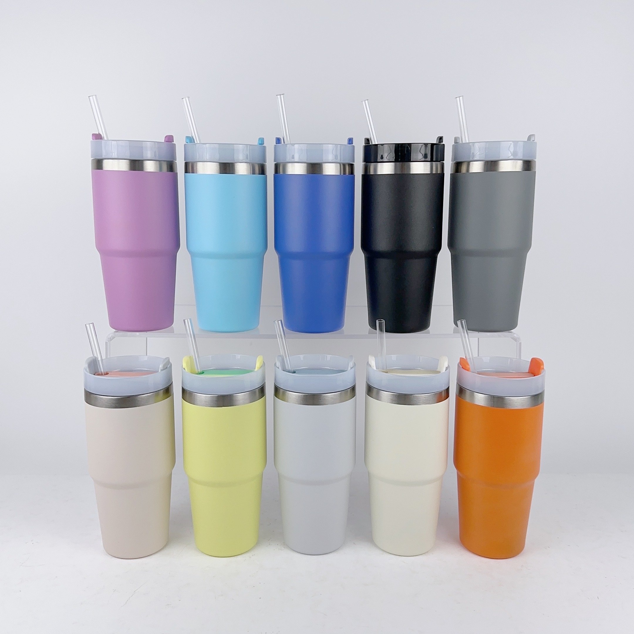 14oz Kids Tumbler with lid and straw Insulated Mug Stainless Steel Milk Water Cup Double wall Small Sippy Cup