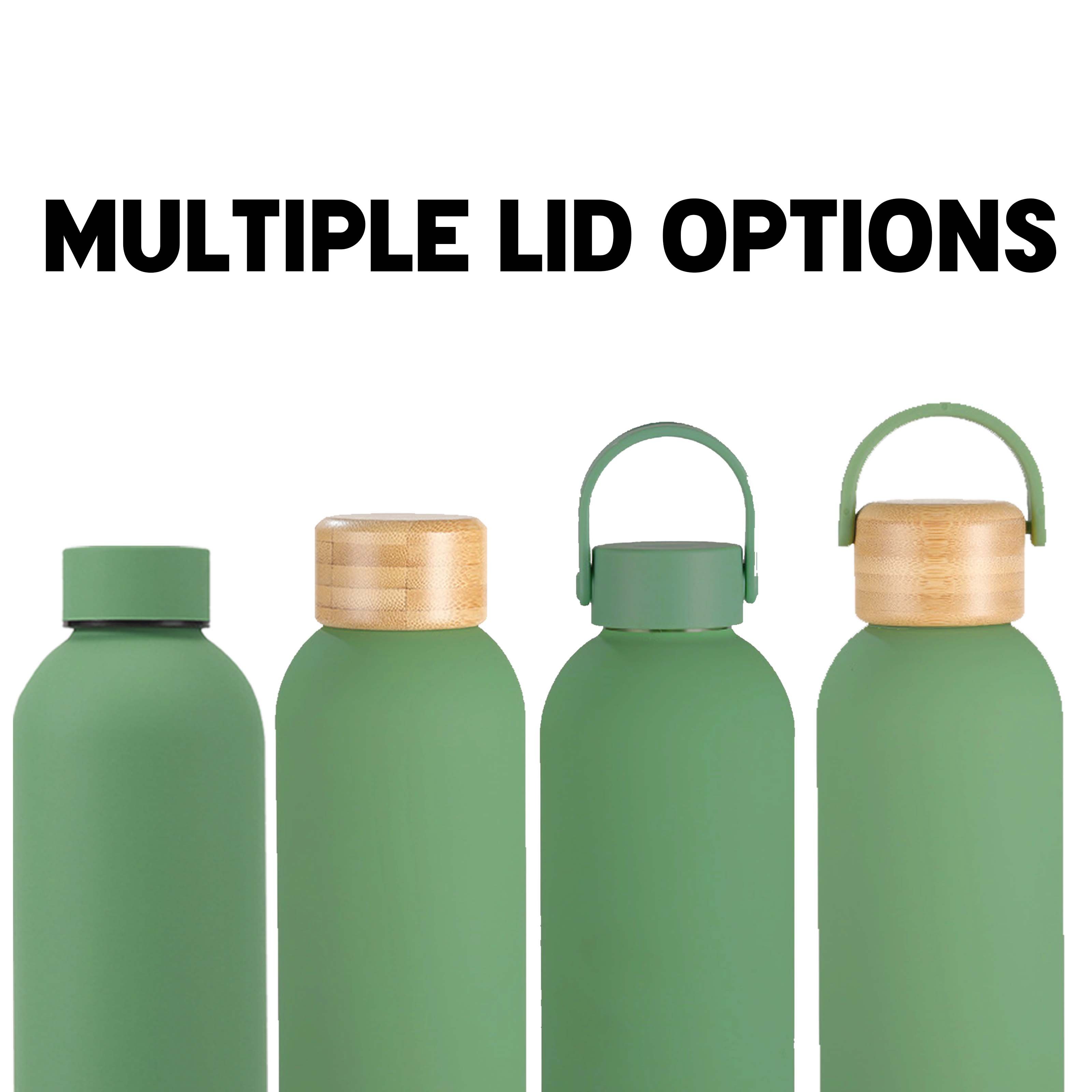 Factory Double Wall Vacuum Flask Narrow Mouth 500ml 750ml Stainless Steel Insulated Water Bottles with Custom Logo