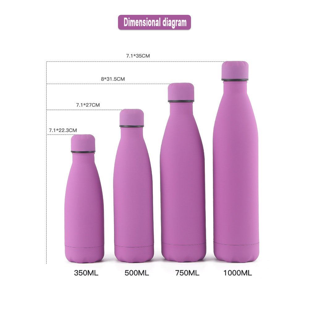 Best Selling Sports Water Cup OEM Custom Eco-Friendly Vacuum Mug Stainless Steel Coke Bottle