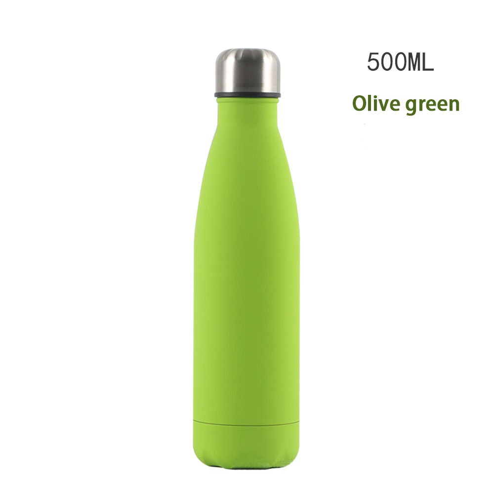 Best Selling Sports Water Cup OEM Custom Eco-Friendly Vacuum Mug Stainless Steel Coke Bottle
