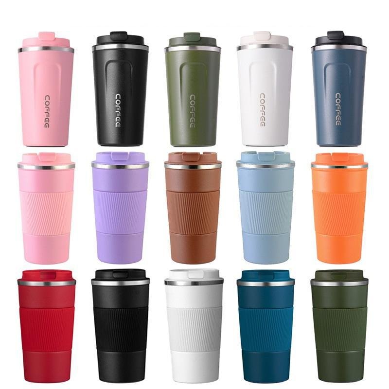hot Wholesale Insulation water bottle Double wall stainless steel coffee cup heat transfer coffee mug warmer with custom logo