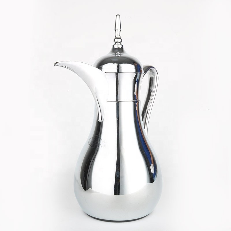 Traditional Arabic Style Fashion Dallah pot 700 ml glass vacuum flask Arabic bottle