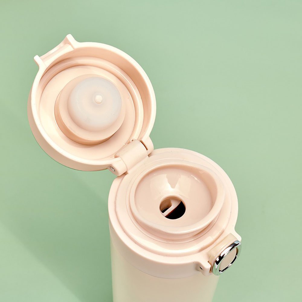 Double Digital Vacuum Insulation 500ml Thermos 304 Stainless Steel Smart Water Bottle with LED Temperature Display