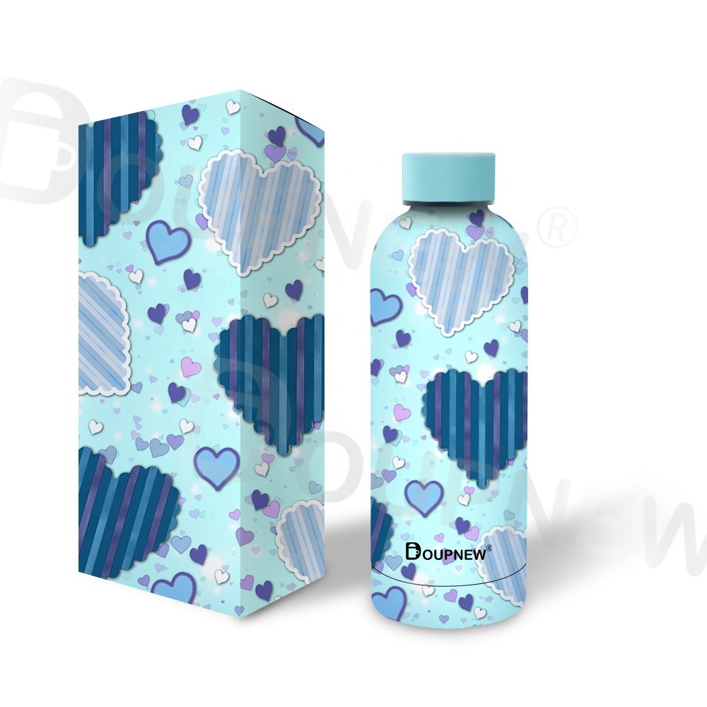 Wholesale Custom 35oz Double Wall Vacuum Flask Children Thermal Insulation Bottle Stainless Steel Reusable White Water Bottle