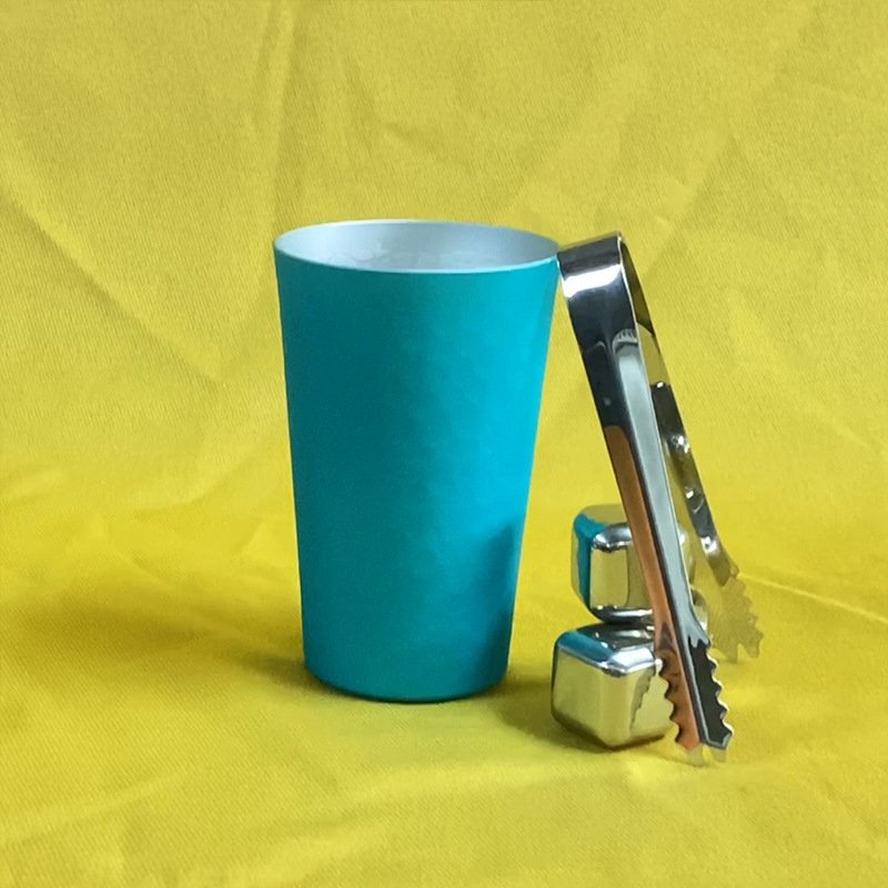 Custom Cold Drink Cup Beer Mug Recycled Aluminum Cold Water Changing Color Water Cups