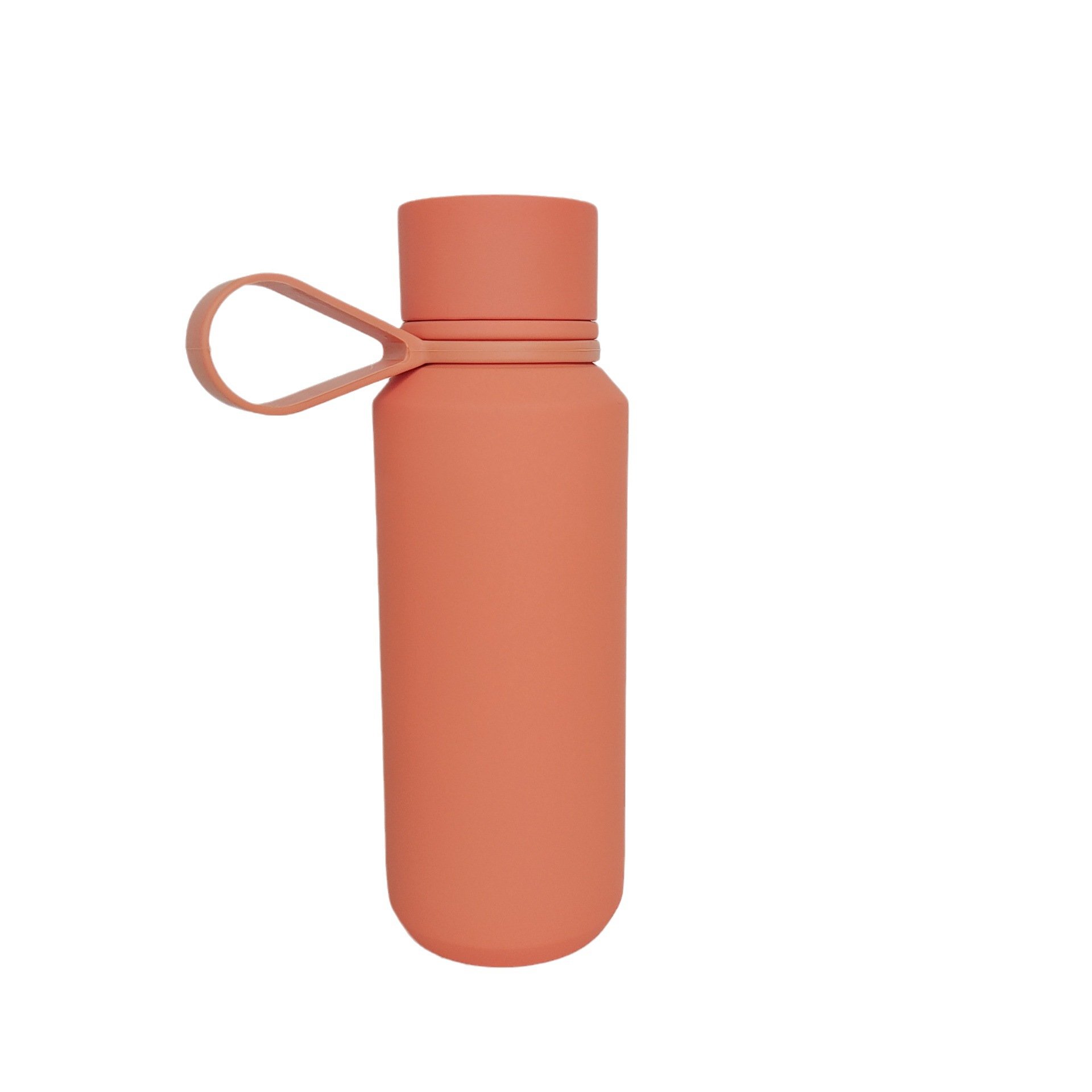 360ml colorful 304 stainless steel matte vacuum insulation water bottle with portable handle