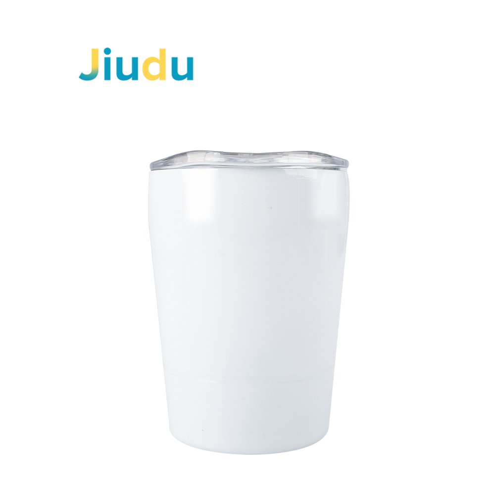 USA Wholesale 8oz 12oz stainless steel water bottle white kids mug double wall vacuum insulation sublimation blank tumbler